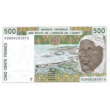 P810Tm Togo - 500 Francs Year 2002